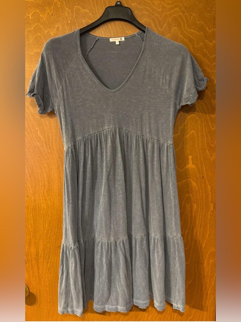 Sundry Blue Tiered Tee Shirt
Dress Size 1 Small